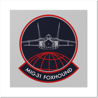 Mig-31 Foxhound Posters and Art